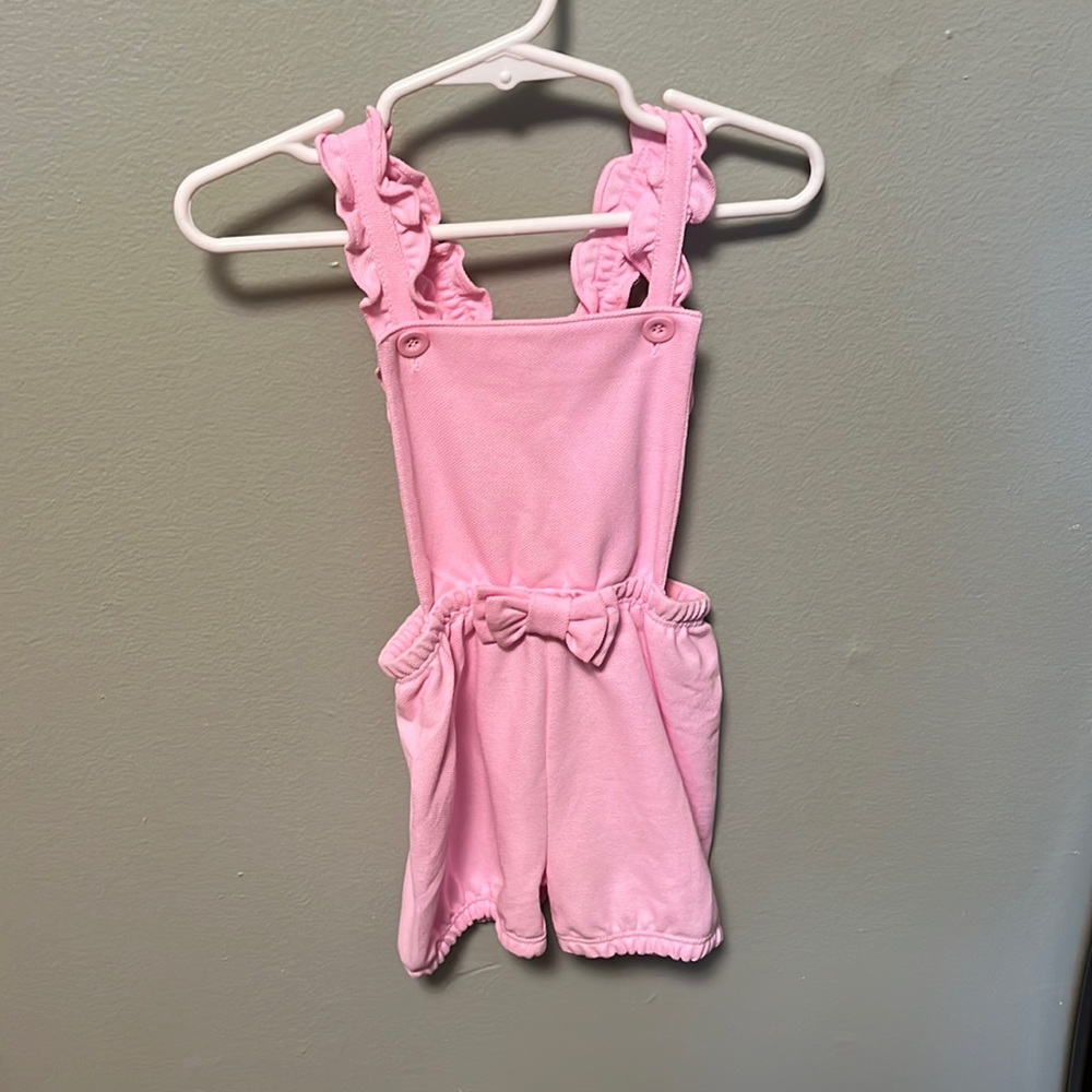 Bella Bliss pink 9mo romper NWT